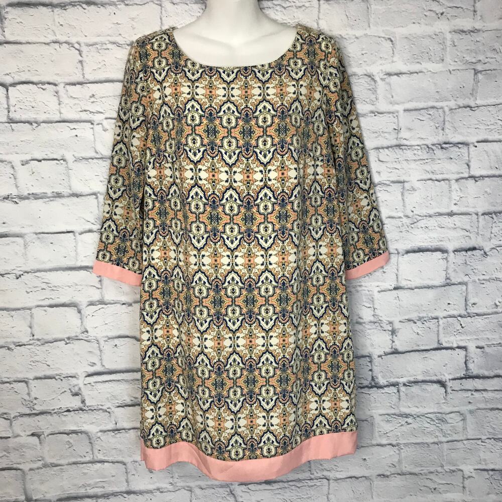 Pink Owl Graphic Print Dress